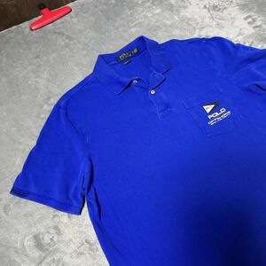 Polo Ralph Lauren Offshore Sailing P-15 Team Preppy Polo Men's‎ Sz M Classic Fit